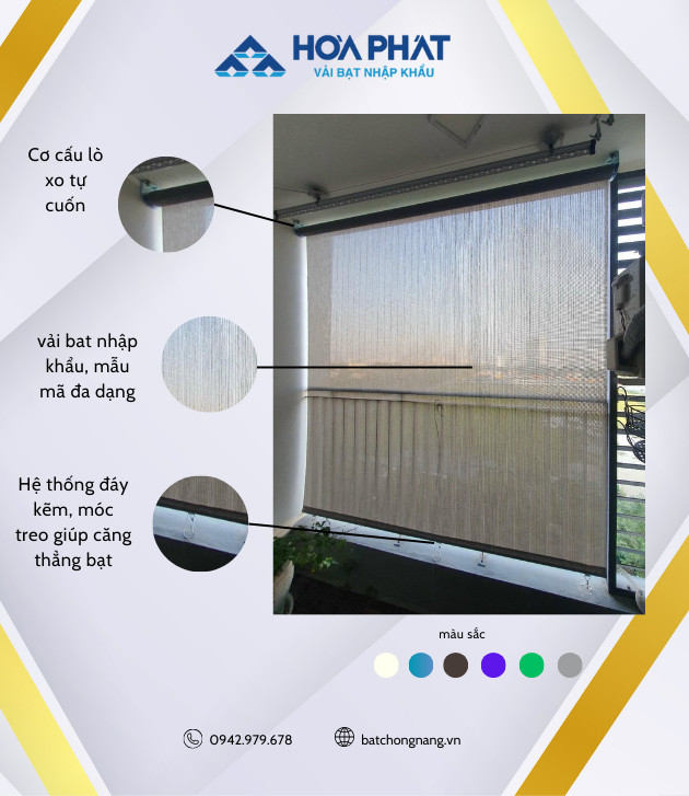 Bạt che nắng mưa