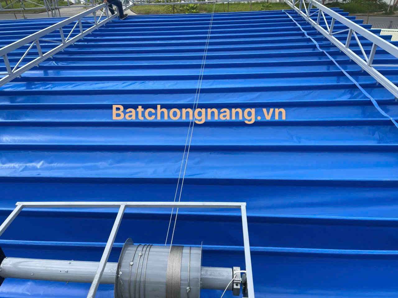 Ứng dụng mái xếp di động