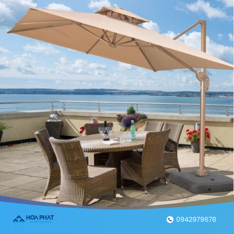 ô che lệch tâm quảng châu